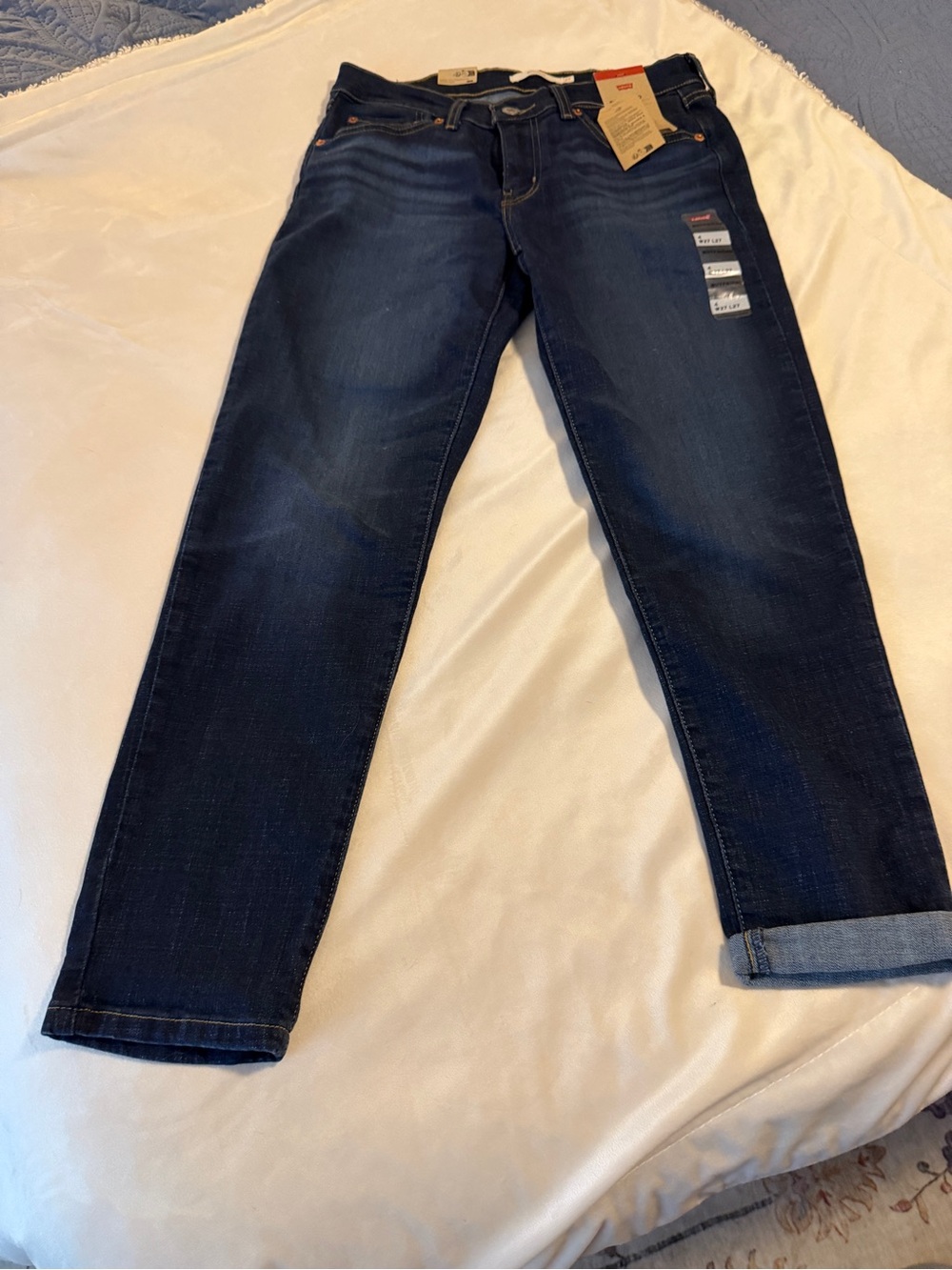 Levi's Dark Blue Women's Boyfriend Jeans